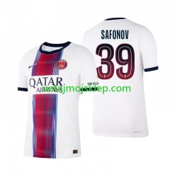 Koszulka Paris Saint-Germain Matvey Safonov 39 Męska Stroje Wyjazdowe 2026-2027 Krótkie Rękawy