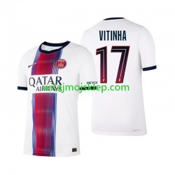 Koszulka Paris Saint-Germain Vitinha 17 Męska Stroje Wyjazdowe 2026-2027 Krótkie Rękawy