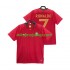 Koszulka Reprezentacja Portugalii Cristiano Ronaldo 7 2018 Retro Męska Stroje Domowe Krótkie Rękawy
