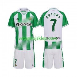 Koszulka Real Betis Anthoy 7 Dziecięca Stroje Domowe 2026-2027 Krótkie Rękawy Koszulka Real Betis Anthoy 7 Dziecięca Stroje Domowe 2026-2027 Krótkie Rękawy