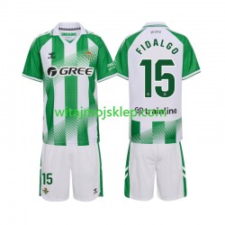 Koszulka Real Betis Fidalgo 15 Dziecięca Stroje Domowe 2026-2027 Krótkie Rękawy Koszulka Real Betis Fidalgo 15 Dziecięca Stroje Domowe 2026-2027 Krótkie Rękawy