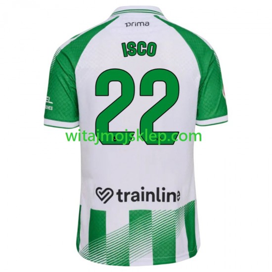 Koszulka Real Betis Isco 22 Męska Stroje Domowe 2026-2027 Krótkie Rękawy