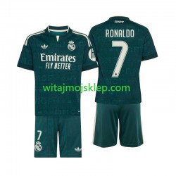 Koszulka Real Madryt Cristiano Ronaldo 7 Dziecięca Stroje Wyjazdowe 2026-2027 Krótkie Rękawy Koszulka Real Madryt Cristiano Ronaldo 7 Dziecięca Stroje Wyjazdowe 2026-2027 Krótkie Rękawy