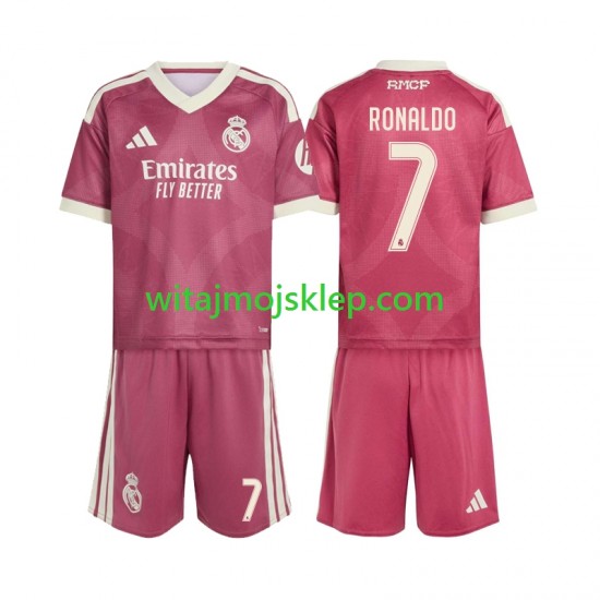 Koszulka Real Madryt Cristiano Ronaldo 7 Dziecięca Trzeci Strój 2026-2027 Krótkie Rękawy