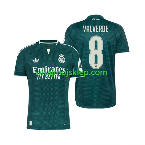 Koszulka Real Madryt Federico Valverde 8 Męska Stroje Wyjazdowe 2026-2027 Krótkie Rękawy