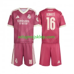 Koszulka Real Madryt Ibrahima Konate 16 Dziecięca Trzeci Strój 2026-2027 Krótkie Rękawy Koszulka Real Madryt Ibrahima Konate 16 Dziecięca Trzeci Strój 2026-2027 Krótkie Rękawy