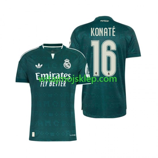 Koszulka Real Madryt Ibrahima Konate 16 Męska Stroje Wyjazdowe 2026-2027 Krótkie Rękawy