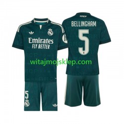 Koszulka Real Madryt Jude Bellingham 5 Dziecięca Stroje Wyjazdowe 2026-2027 Krótkie Rękawy Koszulka Real Madryt Jude Bellingham 5 Dziecięca Stroje Wyjazdowe 2026-2027 Krótkie Rękawy