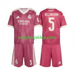 Koszulka Real Madryt Jude Bellingham 5 Dziecięca Trzeci Strój 2026-2027 Krótkie Rękawy Koszulka Real Madryt Jude Bellingham 5 Dziecięca Trzeci Strój 2026-2027 Krótkie Rękawy