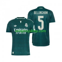 Koszulka Real Madryt Jude Bellingham 5 Męska Stroje Wyjazdowe 2026-2027 Krótkie Rękawy Koszulka Real Madryt Jude Bellingham 5 Męska Stroje Wyjazdowe 2026-2027 Krótkie Rękawy