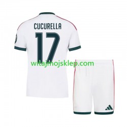 Koszulka Real Madryt Marc Cucurella 17 Dziecięca Stroje Domowe 2026-2027 Krótkie Rękawy