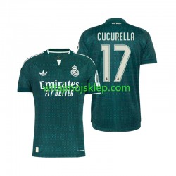 Koszulka Real Madryt Marc Cucurella 17 Męska Stroje Wyjazdowe 2026-2027 Krótkie Rękawy Koszulka Real Madryt Marc Cucurella 17 Męska Stroje Wyjazdowe 2026-2027 Krótkie Rękawy