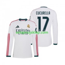 Koszulka Real Madryt Marc Cucurella 17 Męska Stroje Domowe 2026-2027 Długie Rękawy Koszulka Real Madryt Marc Cucurella 17 Męska Stroje Domowe 2026-2027 Długie Rękawy