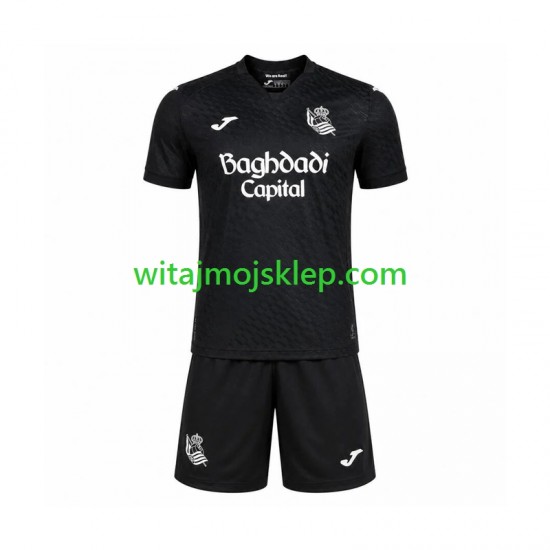 Koszulka Real Sociedad Dziecięca Stroje Wyjazdowe 2026-2027 Krótkie Rękawy