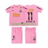 Koszulka Santos Neymar JR 11 2012 2013 Retro Dziecięca Czwarty Strój Krótkie Rękawy