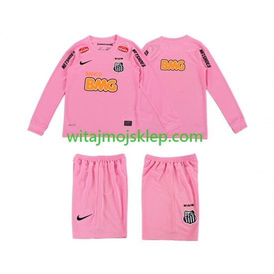 Koszulka Santos 2012 2013 Retro Dziecięca Czwarty Strój Długie Rękawy