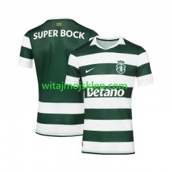 Koszulka Sporting CP Męska Stroje Domowe 2026-2027 Krótkie Rękawy Koszulka Sporting CP Męska Stroje Domowe 2026-2027 Krótkie Rękawy