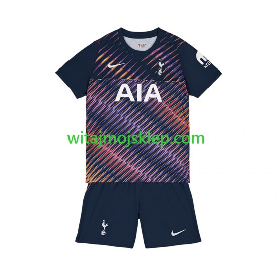 Koszulka Tottenham Hotspur Dziecięca Stroje Wyjazdowe 2026-2027 Krótkie Rękawy