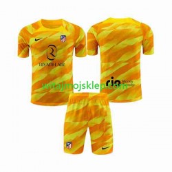 Koszulka Atlético Madryt Orangecolor Bramkarskie Dziecięca 2023-2024 Krótkie Rękawy