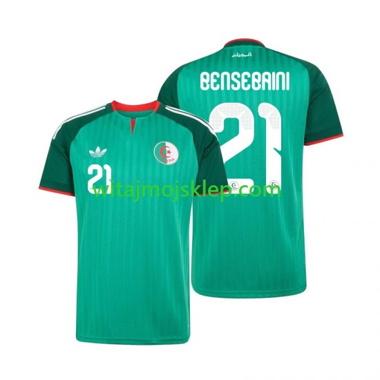Koszulka Reprezentacja Algierii Ramy Bensebaini 21 Męska Stroje Wyjazdowe 2026 Krótkie Rękawy