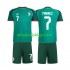 Koszulka Reprezentacja Algierii Riyad Mahrez 7 Dziecięca Stroje Wyjazdowe 2026 Krótkie Rękawy