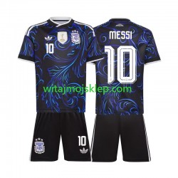 Koszulka Reprezentacja Argentyny Lionel Messi 10 Dziecięca Stroje Wyjazdowe World Cup 2026 Krótkie Rękawy
