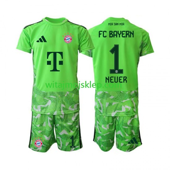 Koszulka Bayern Monachium Manuel Neuer 1 Bramkarskie Dziecięca Stroje Domowe 2026-2027 Krótkie Rękawy