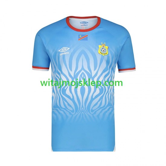 Koszulka DR Congo Męska Stroje Wyjazdowe World Cup 2026 Krótkie Rękawy