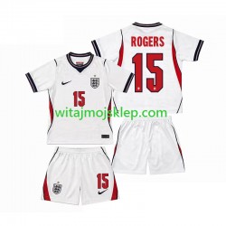 Koszulka Reprezentacja Anglii Morgan Rogers 15 Dziecięca Stroje Domowe World Cup 2026 Krótkie Rękawy