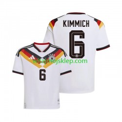Koszulka Reprezentacja Niemiec Joshua Kimmich 6 Męska Stroje Domowe World Cup 2026 Krótkie Rękawy
