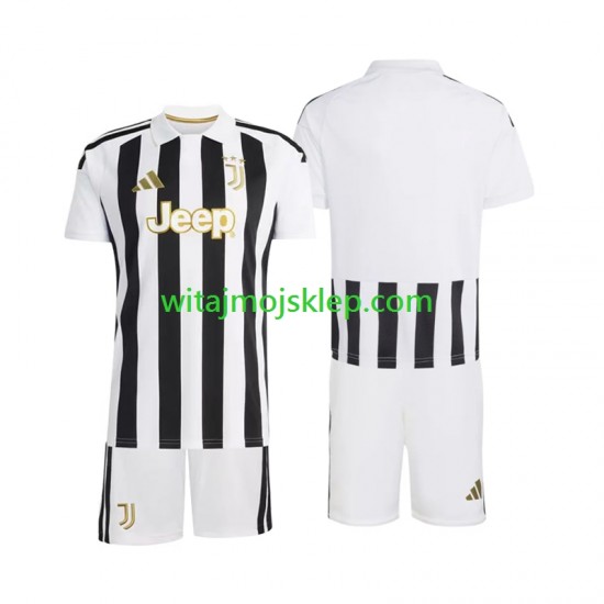 Koszulka Juventus Dziecięca Stroje Domowe 2026-2027 Krótkie Rękawy