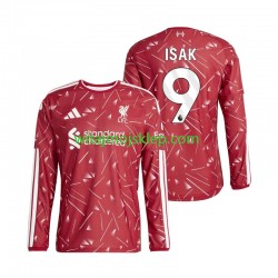 Koszulka Liverpool Alexander Isak 9 Męska Stroje Domowe 2026-2027 Długie Rękawy Koszulka Liverpool Alexander Isak 9 Męska Stroje Domowe 2026-2027 Długie Rękawy