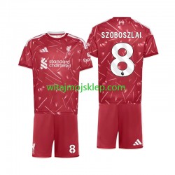 Koszulka Liverpool Dominik Szoboszlai 8 Dziecięca Stroje Domowe 2026-2027 Krótkie Rękawy Koszulka Liverpool Dominik Szoboszlai 8 Dziecięca Stroje Domowe 2026-2027 Krótkie Rękawy