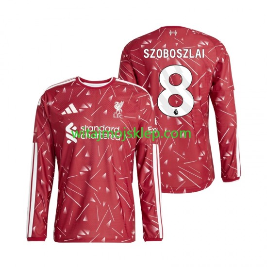 Koszulka Liverpool Dominik Szoboszlai 8 Męska Stroje Domowe 2026-2027 Długie Rękawy