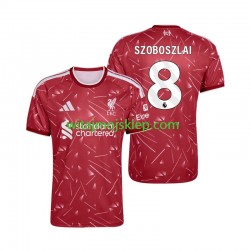 Koszulka Liverpool Dominik Szoboszlai 8 Męska Stroje Domowe 2026-2027 Krótkie Rękawy Koszulka Liverpool Dominik Szoboszlai 8 Męska Stroje Domowe 2026-2027 Krótkie Rękawy