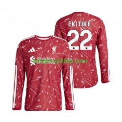 Koszulka Liverpool Hugo Ekitike 22 Męska Stroje Domowe 2026-2027 Długie Rękawy