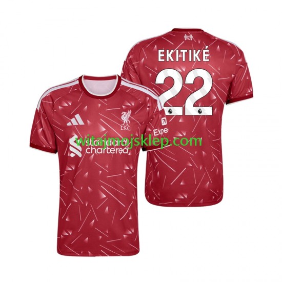 Koszulka Liverpool Hugo Ekitike 22 Męska Stroje Domowe 2026-2027 Krótkie Rękawy