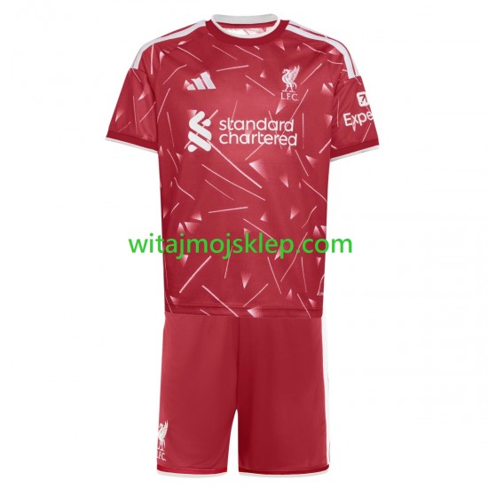 Koszulka Liverpool Dziecięca Stroje Domowe 2026-2027 Krótkie Rękawy