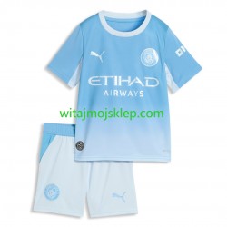 Koszulka Manchester City Dziecięca Stroje Domowe 2026-2027 Krótkie Rękawy