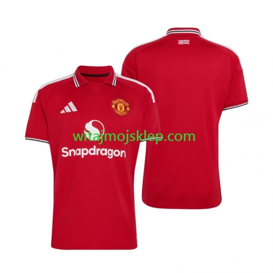 Koszulka Manchester United Męska Stroje Domowe 2026-2027 Krótkie Rękawy