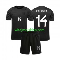 Koszulka Reprezentacja Norwegii Julian Ryerson 14 Dziecięca Stroje Wyjazdowe World Cup 2026 Krótkie Rękawy