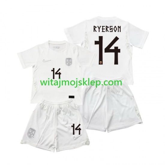 Koszulka Reprezentacja Norwegii Julian Ryerson 14 Dziecięca Trzeci Strój World Cup 2026 Krótkie Rękawy