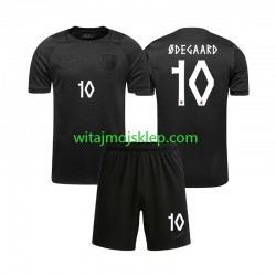 Koszulka Reprezentacja Norwegii Martin Odegaard 10 Dziecięca Stroje Wyjazdowe World Cup 2026 Krótkie Rękawy