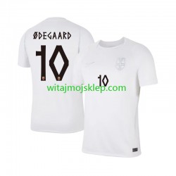 Koszulka Reprezentacja Norwegii Martin Odegaard 10 Męska Trzeci Strój World Cup 2026 Krótkie Rękawy