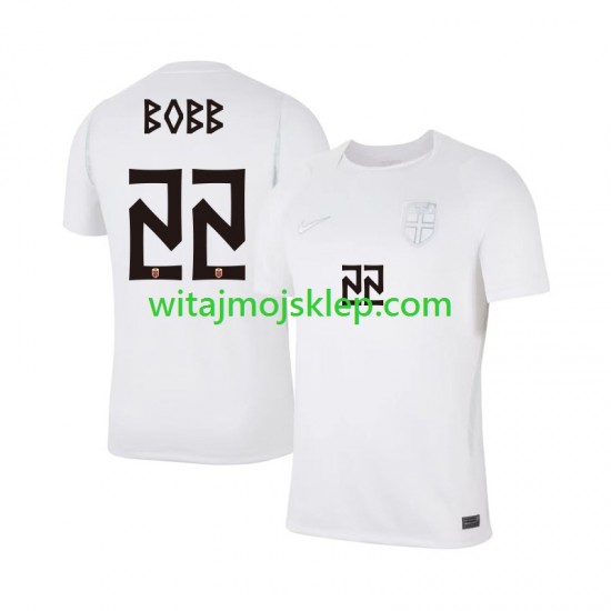 Koszulka Reprezentacja Norwegii Oscar Bobb 22 Męska Trzeci Strój World Cup 2026 Krótkie Rękawy