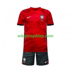 Koszulka Reprezentacja Korei Południowej Dziecięca Stroje Domowe World Cup 2026 Krótkie Rękawy