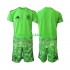 Koszulka Reprezentacja Hiszpanii 6th Green color Bramkarskie Dziecięca World Cup 2026 Krótkie Rękawy