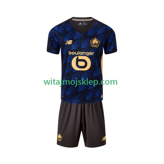 Koszulka LOSC Lille Dziecięca Trzeci Strój 2025-2026 Krótkie Rękawy