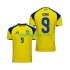 Koszulka Reprezentacja Szwecji Isak 9 Męska Stroje Domowe 2026 Krótkie Rękawy