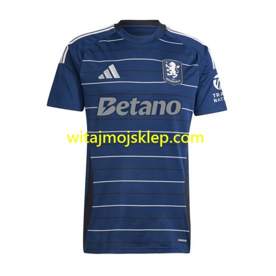 Koszulka Aston Villa Męska Trzeci Strój 2024-2025 Krótkie Rękawy